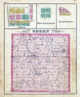 Green Township, Plattsville, New Palestine, Anna, Plattsville, Shelby County 1875
